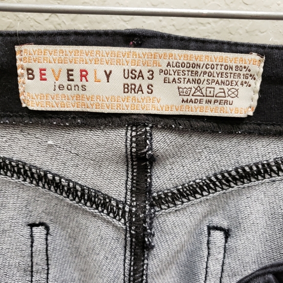 Beverly Jean's Size 3 Skinny Cotton Spandex Rodeo - Picture 6 of 6